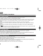 Preview for 10 page of Samsung SC-D371 Owner'S Instruction Book