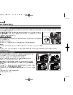 Preview for 36 page of Samsung SC-D371 Owner'S Instruction Book