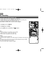 Preview for 46 page of Samsung SC-D371 Owner'S Instruction Book