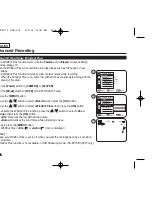 Preview for 48 page of Samsung SC-D371 Owner'S Instruction Book