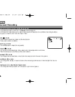 Preview for 52 page of Samsung SC-D371 Owner'S Instruction Book