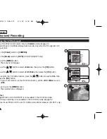 Preview for 58 page of Samsung SC-D371 Owner'S Instruction Book