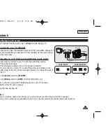 Preview for 69 page of Samsung SC-D371 Owner'S Instruction Book