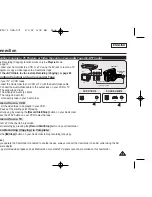 Preview for 75 page of Samsung SC-D371 Owner'S Instruction Book