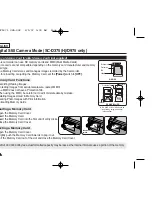 Preview for 76 page of Samsung SC-D371 Owner'S Instruction Book