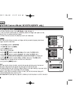 Preview for 86 page of Samsung SC-D371 Owner'S Instruction Book