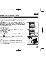 Preview for 93 page of Samsung SC-D371 Owner'S Instruction Book