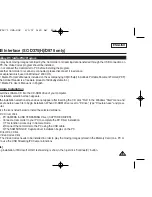 Preview for 99 page of Samsung SC-D371 Owner'S Instruction Book