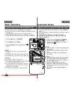 Preview for 42 page of Samsung SC-D371 Owner'S Instruction Manual