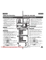 Preview for 47 page of Samsung SC-D371 Owner'S Instruction Manual