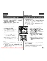 Preview for 63 page of Samsung SC-D371 Owner'S Instruction Manual