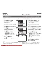 Preview for 64 page of Samsung SC-D371 Owner'S Instruction Manual