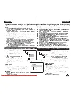 Preview for 73 page of Samsung SC-D371 Owner'S Instruction Manual