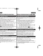 Preview for 6 page of Samsung SC- D375(H) Owner'S Instruction Manual