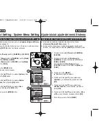 Preview for 26 page of Samsung SC- D375(H) Owner'S Instruction Manual