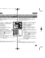 Preview for 27 page of Samsung SC- D375(H) Owner'S Instruction Manual