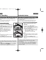 Preview for 36 page of Samsung SC- D375(H) Owner'S Instruction Manual