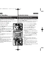 Preview for 38 page of Samsung SC- D375(H) Owner'S Instruction Manual