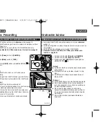 Preview for 42 page of Samsung SC- D375(H) Owner'S Instruction Manual