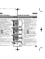 Preview for 43 page of Samsung SC- D375(H) Owner'S Instruction Manual