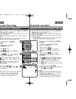 Preview for 44 page of Samsung SC- D375(H) Owner'S Instruction Manual