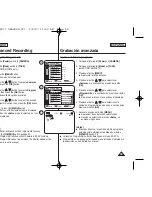 Preview for 49 page of Samsung SC- D375(H) Owner'S Instruction Manual