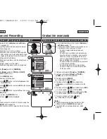 Preview for 57 page of Samsung SC- D375(H) Owner'S Instruction Manual