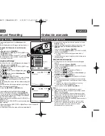 Preview for 59 page of Samsung SC- D375(H) Owner'S Instruction Manual