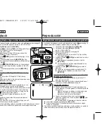 Preview for 60 page of Samsung SC- D375(H) Owner'S Instruction Manual