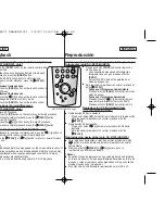 Preview for 62 page of Samsung SC- D375(H) Owner'S Instruction Manual