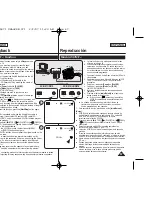 Preview for 67 page of Samsung SC- D375(H) Owner'S Instruction Manual