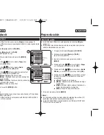 Preview for 68 page of Samsung SC- D375(H) Owner'S Instruction Manual