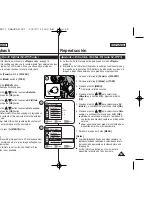 Preview for 69 page of Samsung SC- D375(H) Owner'S Instruction Manual