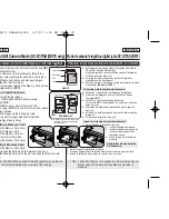 Preview for 72 page of Samsung SC- D375(H) Owner'S Instruction Manual