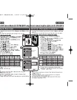 Preview for 74 page of Samsung SC- D375(H) Owner'S Instruction Manual