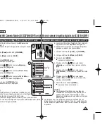 Preview for 75 page of Samsung SC- D375(H) Owner'S Instruction Manual