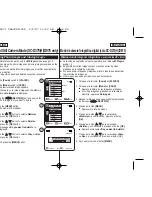 Preview for 80 page of Samsung SC- D375(H) Owner'S Instruction Manual