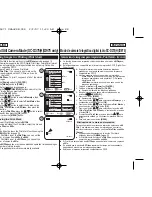 Preview for 88 page of Samsung SC- D375(H) Owner'S Instruction Manual