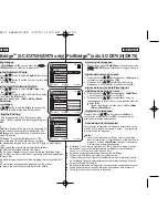 Preview for 90 page of Samsung SC- D375(H) Owner'S Instruction Manual