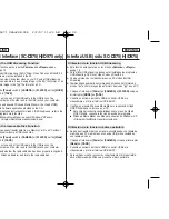 Preview for 98 page of Samsung SC- D375(H) Owner'S Instruction Manual