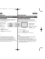 Preview for 100 page of Samsung SC- D375(H) Owner'S Instruction Manual