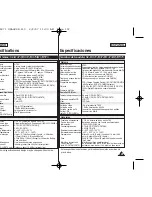 Preview for 107 page of Samsung SC- D375(H) Owner'S Instruction Manual