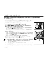 Предварительный просмотр 46 страницы Samsung SC-D381 User Manual