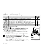 Предварительный просмотр 58 страницы Samsung SC-D381 User Manual