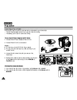 Предварительный просмотр 24 страницы Samsung SC D453 - MiniDV Camcorder w/10x Optical Zoom Owner'S Instruction Book