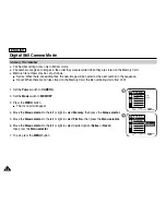 Предварительный просмотр 96 страницы Samsung SC D453 - MiniDV Camcorder w/10x Optical Zoom Owner'S Instruction Book