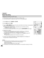 Preview for 46 page of Samsung SC-D453 Owner'S Instruction Book