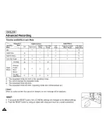 Preview for 56 page of Samsung SC-D453 Owner'S Instruction Book