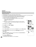 Preview for 62 page of Samsung SC-D453 Owner'S Instruction Book