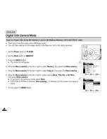 Preview for 110 page of Samsung SC-D453 Owner'S Instruction Book